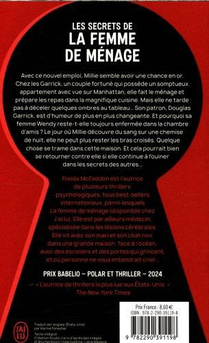 Produktbild Les secrets de la femme de ménage (Französisch, McFadden Freida, 2024)