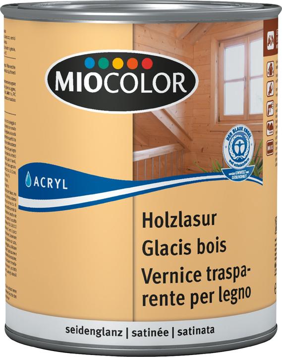 Produktbild Miocolor Acryl Holzlasur (Transparent, 0.75 l)