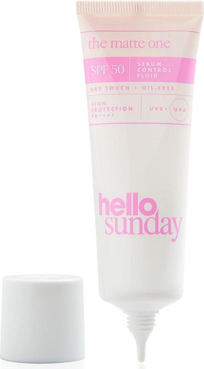 Produktbild Hello sunday the matte one Oil control moisturiser SPF 50 (50 ml, Tagescreme, SPF 50)
