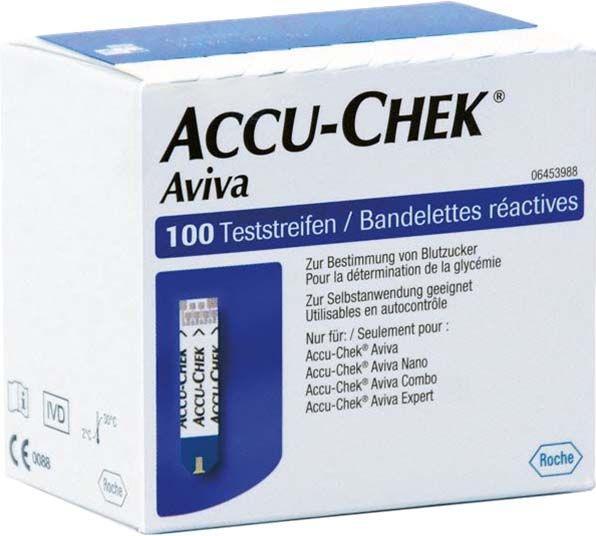 Actual product image Accu-Chek PI-APS) Aviva test strips (2 x 50 pcs) (Test strips)