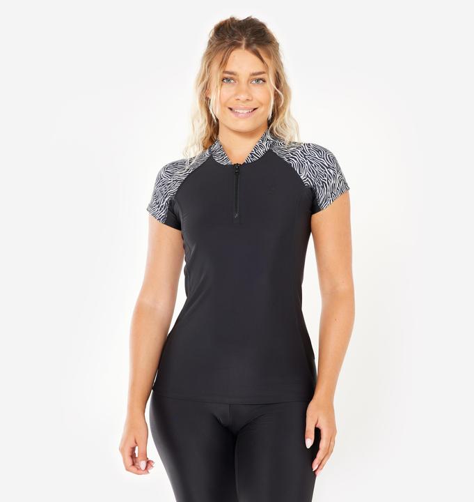 Produktbild Nabaiji Women’s aquagym and aquafitness short-sleeved top -- Rachel black (38)