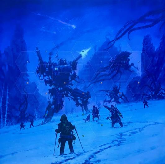 Actual product image Stonemaier Games Expeditions Playmat