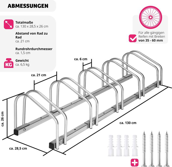 Immagine prodotto tectake Supporto per biciclette