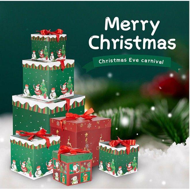 Produktbild MU Style Cold Series Geschenkboxen für Weihnachten (3er-Set) (Geschenkbox, 3 x)