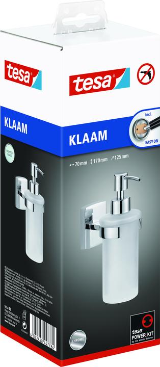 Actual product image tesa KLAAM soap dispenser incl. adhesive solution without drilling
