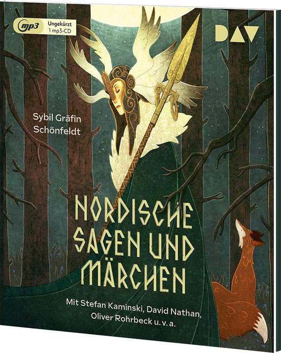 Actual product image D.A.V. Nordic sagas and fairy tales (mp3) (Sybil Countess Schönfeldt, German)