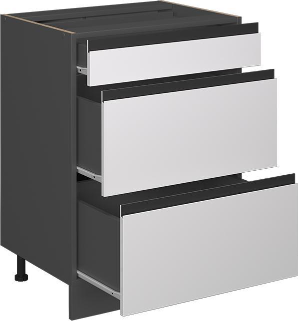 Actual product image Vicco Schubladenunterschrank R-Line (60 x 60 x 81.5 cm)