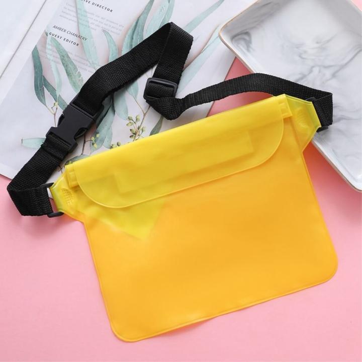 Immagine prodotto Cover-Discount Borsa impermeabile Dry Bag per smartphone e piccoli oggetti giallo