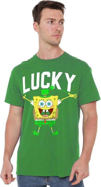 Image du produit Spongebob Squarepants - T-shirt LUCKY BOB - Homme (S)