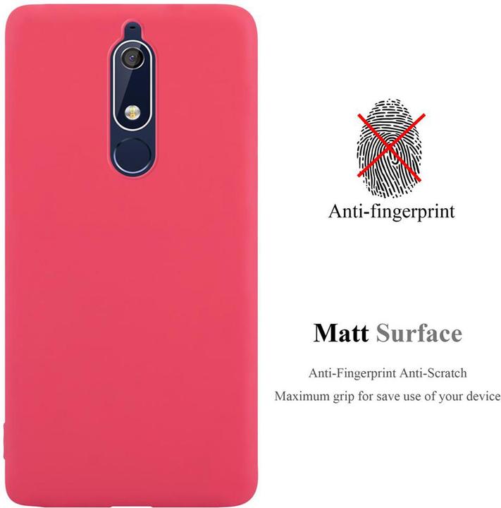 Productafbeelding Cadorabo TPU Candy Cover (Nokia 5.1)