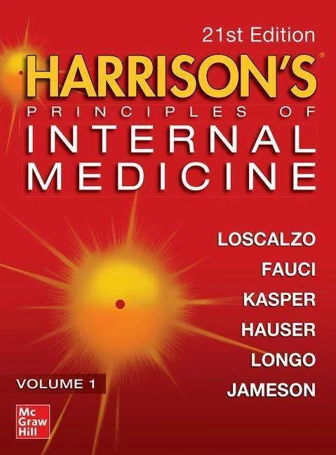 Immagine prodotto Harrison's Principles of Internal Medicine (Vol.1 & Vol. 2) (Inglese, Giuseppe Loscalzo, Anthony Fauci, Stephen Hauser, Dan Longo, J. Larry Jameson, 2022)