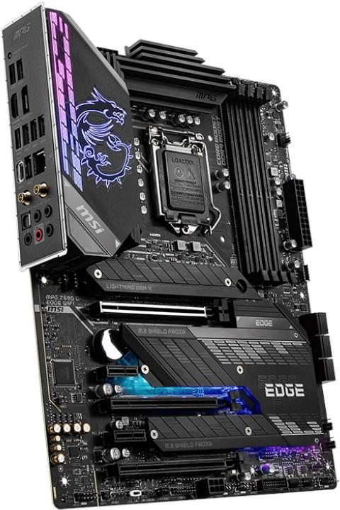 Produktbild MSI MPG Z590 Gaming Edge Wifi (LGA 1200, Intel Z590, ATX)