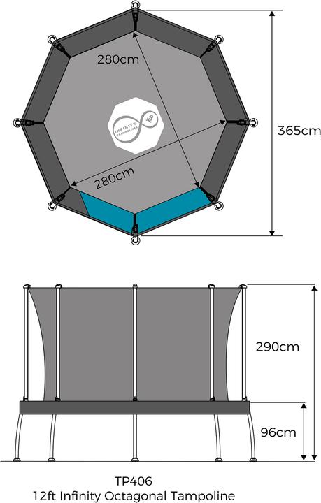 Produktbild TP Toys Infinity (366 cm)