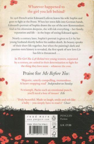 Image du produit The Girl You Left Behind (Anglais, Jojo Moyes, 2012)