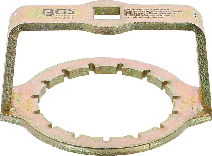 Produktbild BGS Ölfilterschlüssel | 15-kant | Ø 74,7 mm | für Opel