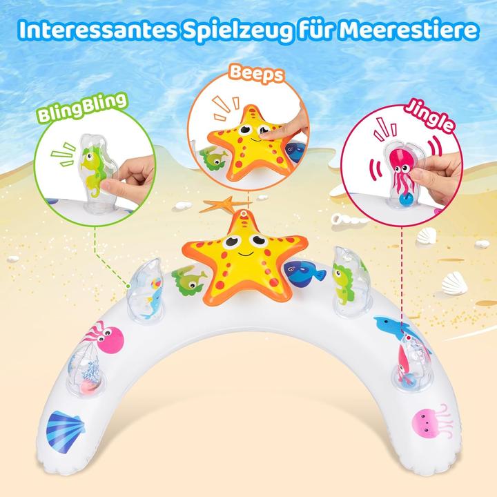 Immagine prodotto Parner Anello da nuoto per bambini con tettuccio parasole