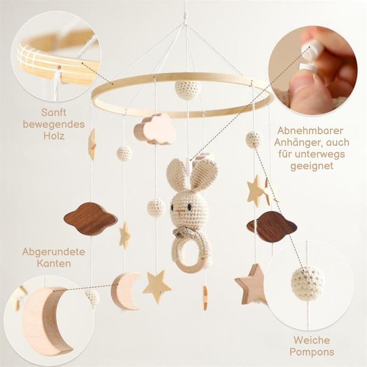 Image du produit Hermex Hängemobile Mobile Schlafmobile Baby Wiege Spielzeug