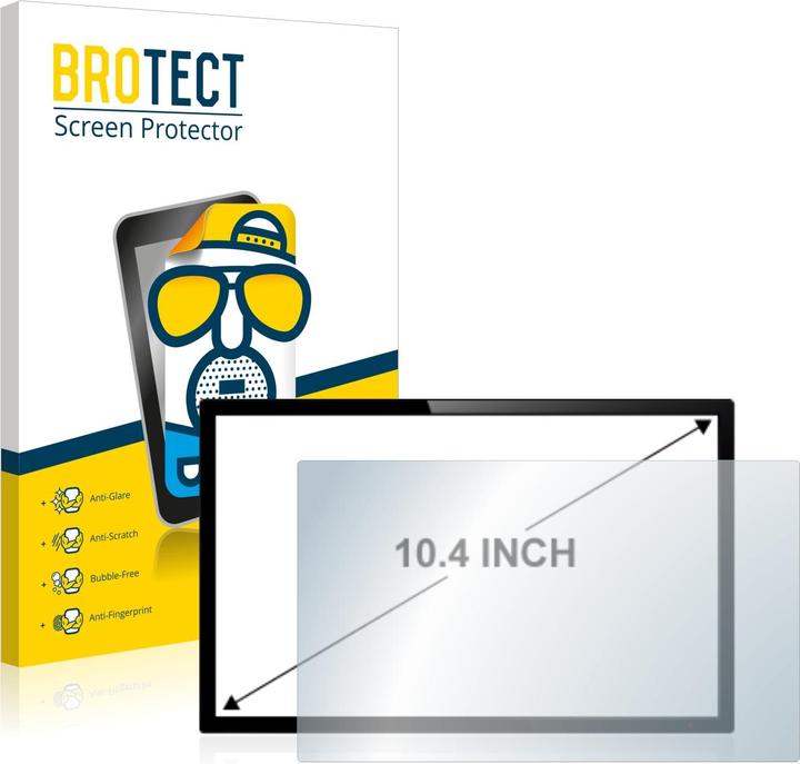 Produktbild BROTECT Entspiegelungs-Schutzfolie Displayschutz Matt (2 Stück, 26.4 cm (10.4 Zoll) [210 x 158 mm])