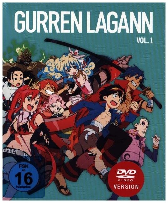 Image du produit Gurren Lagann - Vol.1 (DVD) Min : 350/DD/WS 2Disc (DVD, 2024, Allemand)
