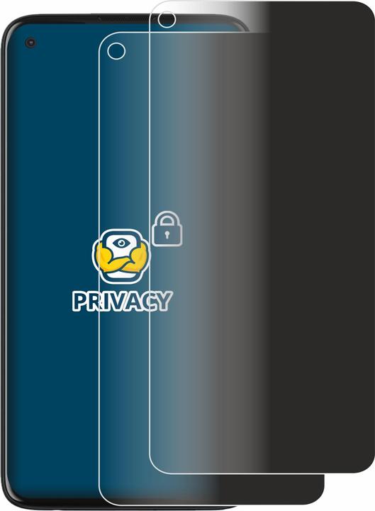Actual product image BROTECT Anti-spy privacy film Blue light protection film (2 Piece, Motorola Moto G Pro)