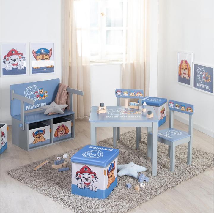 Actual product image Roba Folding bench with storage box Paw Patrol (High chair)
