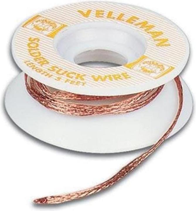 Image du produit Velleman Fil à dessouder (tresses à dessouder)