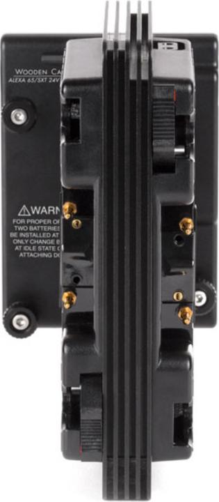 Actual product image Wooden Camera ARRI Alexa 65 / SXT 24V Sharkfin Battery Bracket (Gold Mount)