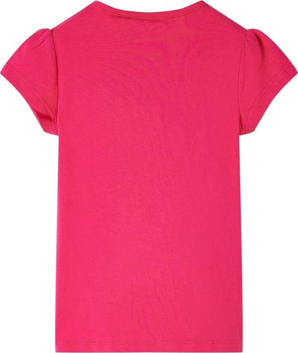 Produktbild VidaXL Kinder-T-Shirt Knallrosa 92,Material: 95 % Baumwolle. 5 (92)