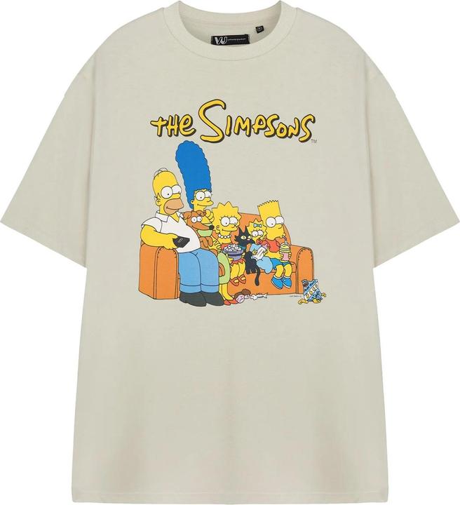 Actual product image The Simpsons Mens Sofa Short-Sleeved T-Shirt (L)