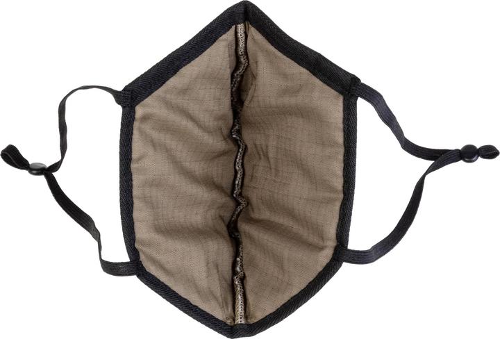 Actual product image Unrepa Community fabric mask LIVIPRO Evolution size M, black (1 x)
