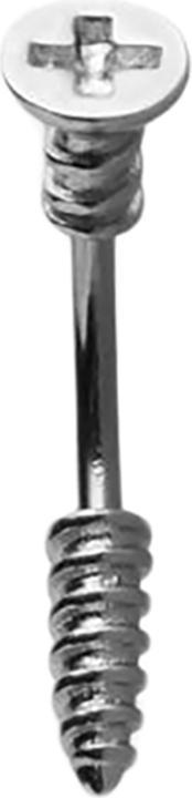 Produktbild Star Piercing Banane silber Kreuzschlitzschraube (Chirurgenstahl 316L, ohne Messing)