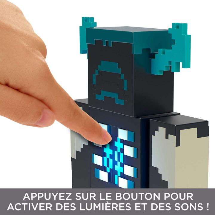 Actual product image Minecraft WARDEN Figure