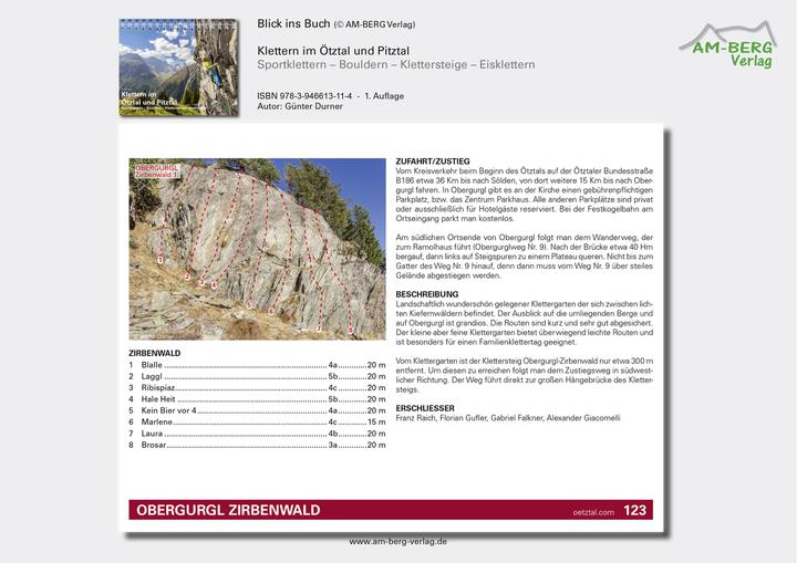 Actual product image Klettern im Ötztal und Pitztal (German, Günter Durner, 2021)