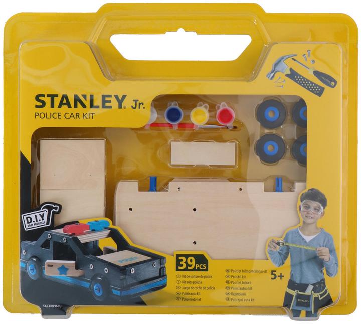 Actual product image Stanley Jr Police car kit