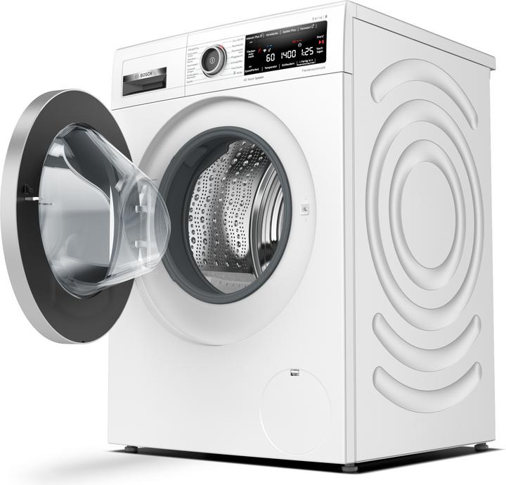 Produktbild Bosch Hausgeräte Serie 8 WAX28M42 Waschmaschine Freistehend Frontlader C (9 kg, Links)