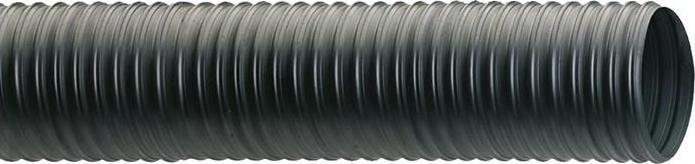 Image du produit Teguma Tuyau de ventilation VENTILAZIONE®/CALOR ID 152,0mm Noir L.15m