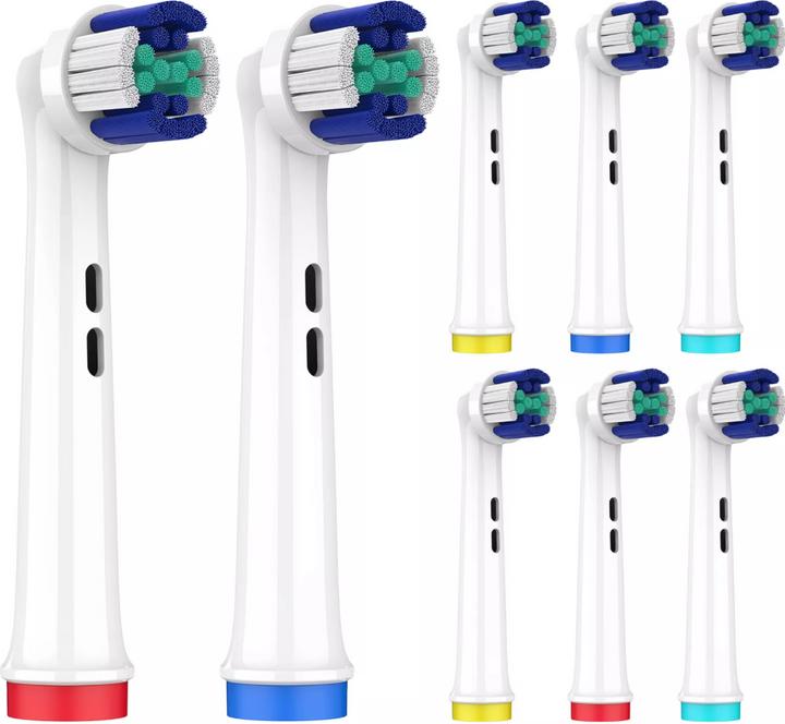 Produktbild Ora-Care Ersatzbürsten Precision Clean kompatibel mit Oral-B 8er Pack (8 x)
