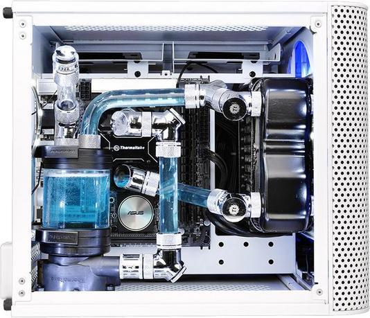 Actual product image Thermaltake Core V1 Snow Edition (Mini-ITX)