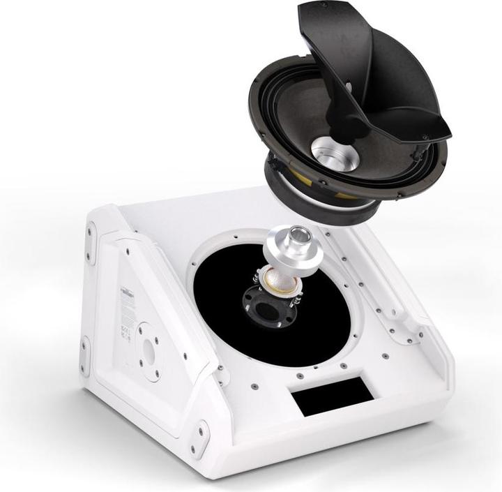 Actual product image LD Systems MON 10 A G3 W - 10" active coaxial stage monitor, white (Active)