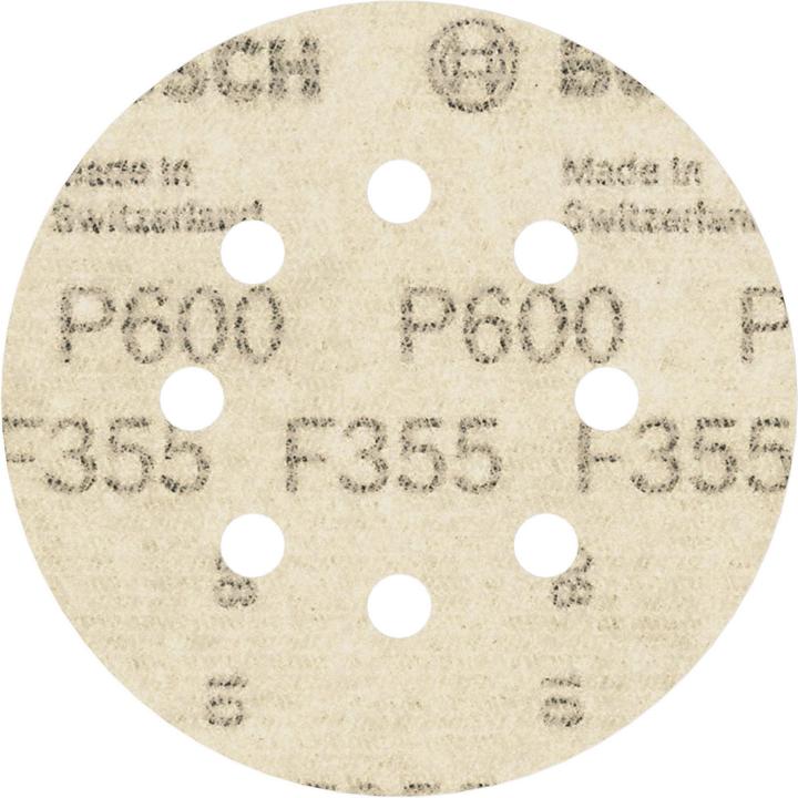 Actual product image Bosch Professional Zubehör PRO F355 sanding sheet, 125 mm, G600 (600)