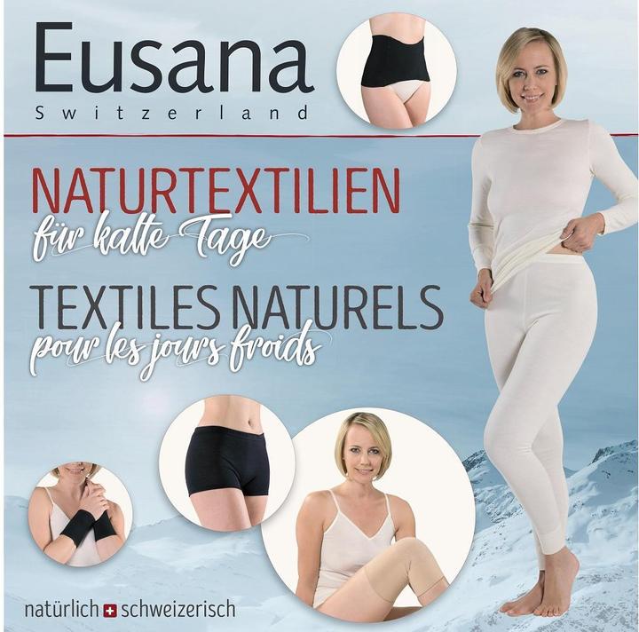Actual product image Eusana Knee warmer double XXL ivoire (XXL)