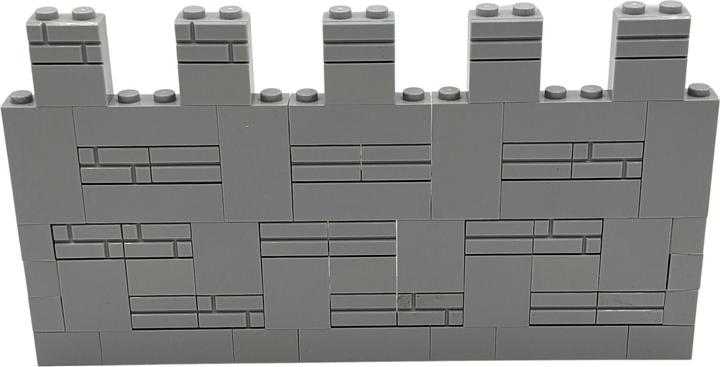Immagine prodotto LEGO MOC Castello Medievale dei Cavalieri - grigio - 68 parti - nuovo (Accessori LEGO)