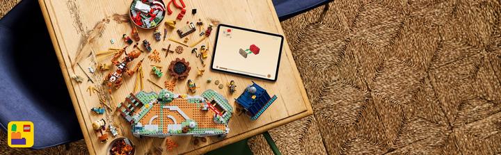 Actual product image LEGO Tournament temple city (71814, LEGO Ninjago, LEGO Rare Sets)