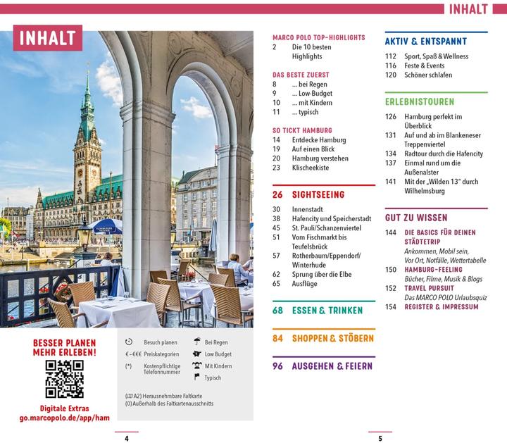 Actual product image Hamburg travel guide (German, Dorothea Heintze, 2023)