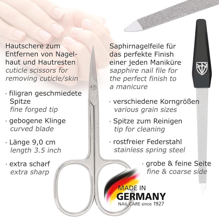 Actual product image Drei Schwerter ‎9-teiliges Nagelpflegeset Grosseto
