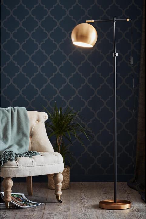 Actual product image Markslöjd Floor lamp Chester, E27, max. 40W, black/bronze (E27)