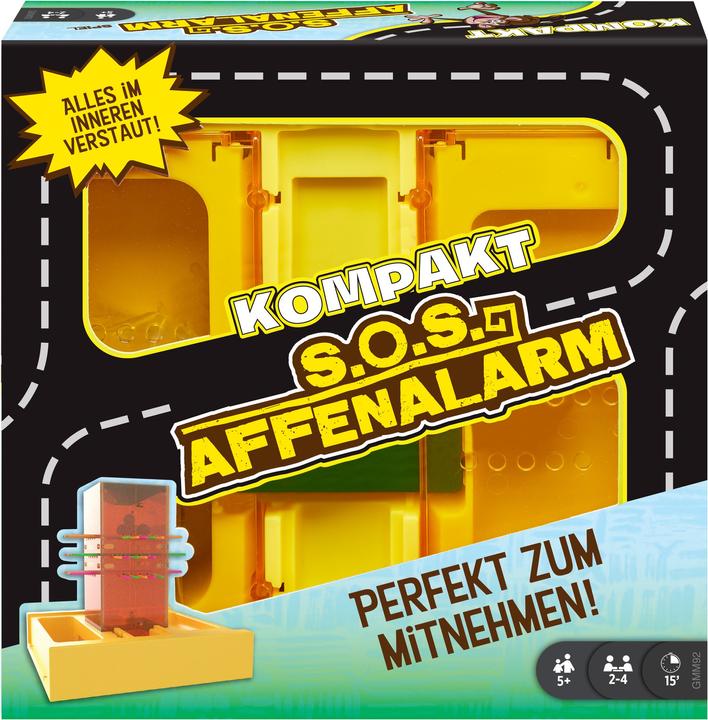 Image du produit Mattel Games SOS Ouistiti Voyage - Jeux de voyage - 5 ans et + (Allemand)