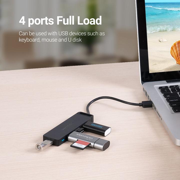 Actual product image Vention Chlbd (USB-A, 4 Ports)
