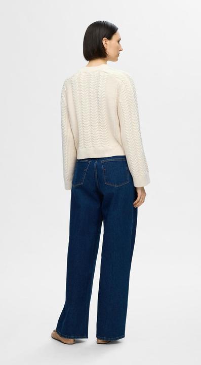 Actual product image Selected Femme Cable knit jumper (XL)