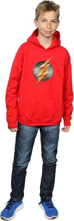 Produktbild Justice League Movie Flash Emblem Kapuzenpullover Jungen (152, 158)